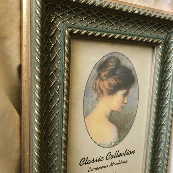 Classic Collection European Moulding 8.5”X6.5” Single Photo 4"X6" Pre-Owned - Picture 2 of 7